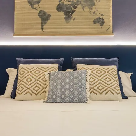 דירה Elegante 8 Posti Vicino Stazione - Grey E Blu *