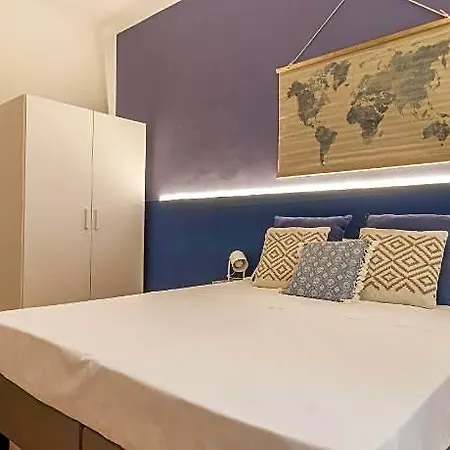 아파트 Elegante 8 Posti Vicino Stazione - Grey E Blu *