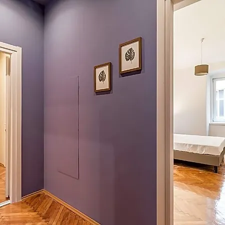 Elegante 8 Posti Vicino Stazione - Grey E Blu 트리에스테