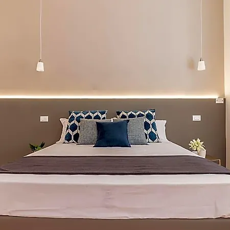 아파트 Elegante 8 Posti Vicino Stazione - Grey E Blu 트리에스테