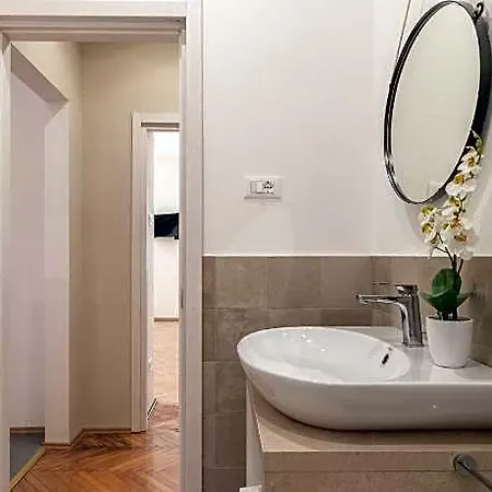 아파트 Elegante 8 Posti Vicino Stazione - Grey E Blu *
